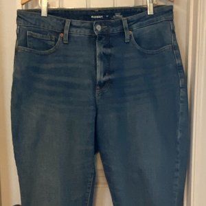 Curvy High-Waisted OG Straight Ankle Jeans
